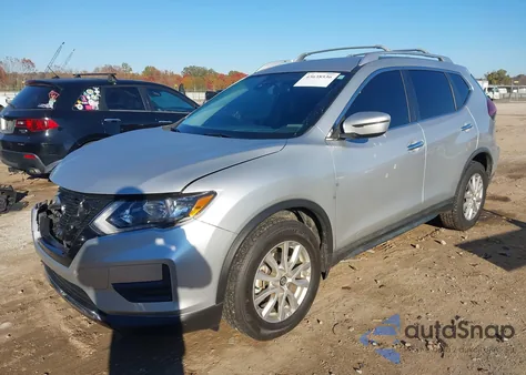 2020 Nissan Rogue S Fwd from USA, damaged, VIN KNMAT2MT4LP501884